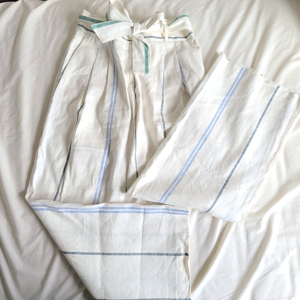 Ann Taylor High Waist Wide Leg Pants / Trousers 4P